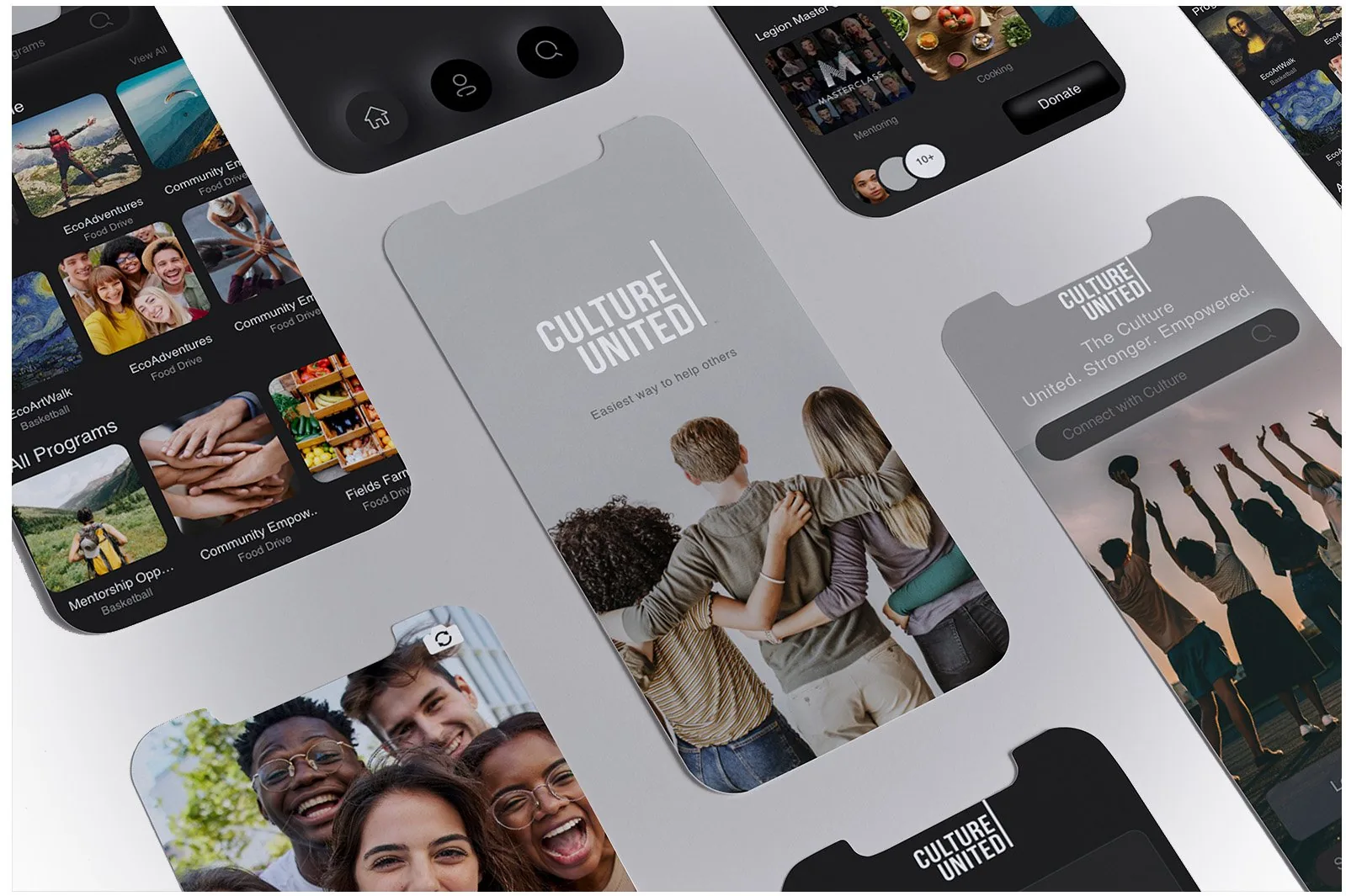 Culture United UI Design